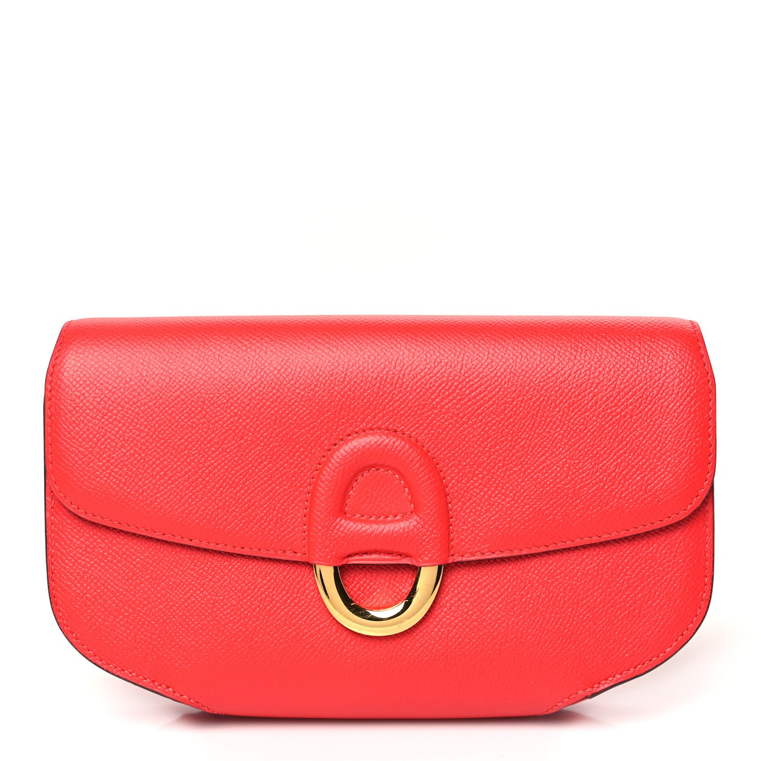 Hermes Epsom Cherche Midi Clutch Rouge Tomate 1 of 11