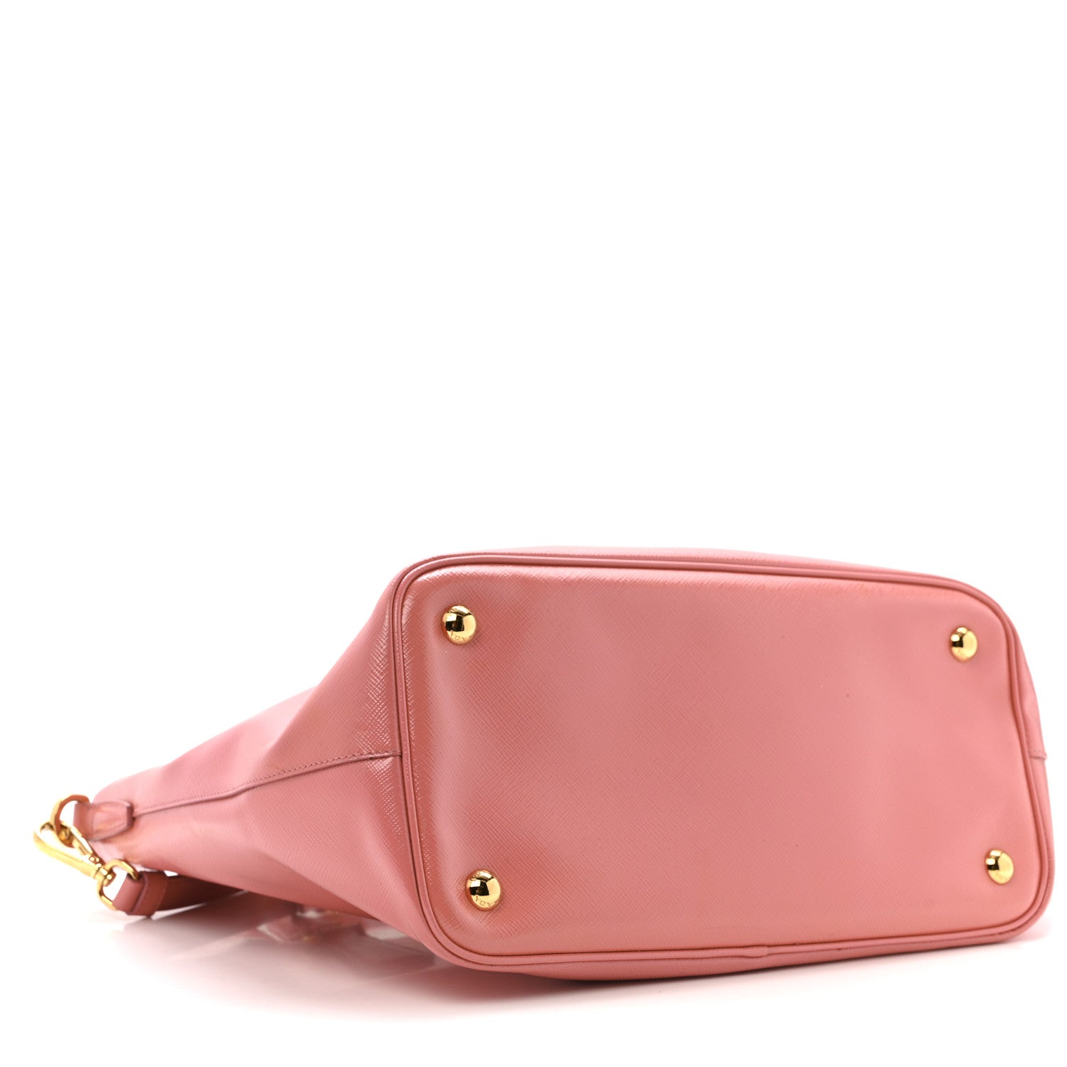 Prada Saffiano Vernice Galleria Shopping Tote Begonia 4 of 14