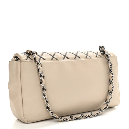 Chanel Lambskin Chain Single Flap Beige 3 of 21