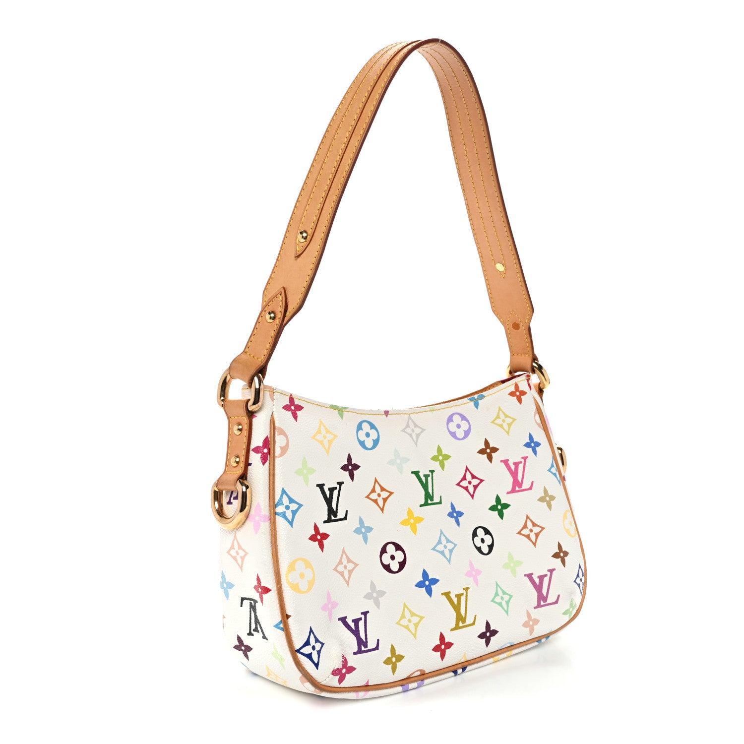 Louis Vuitton Monogram Multicolor Lodge PM White 3 of 9