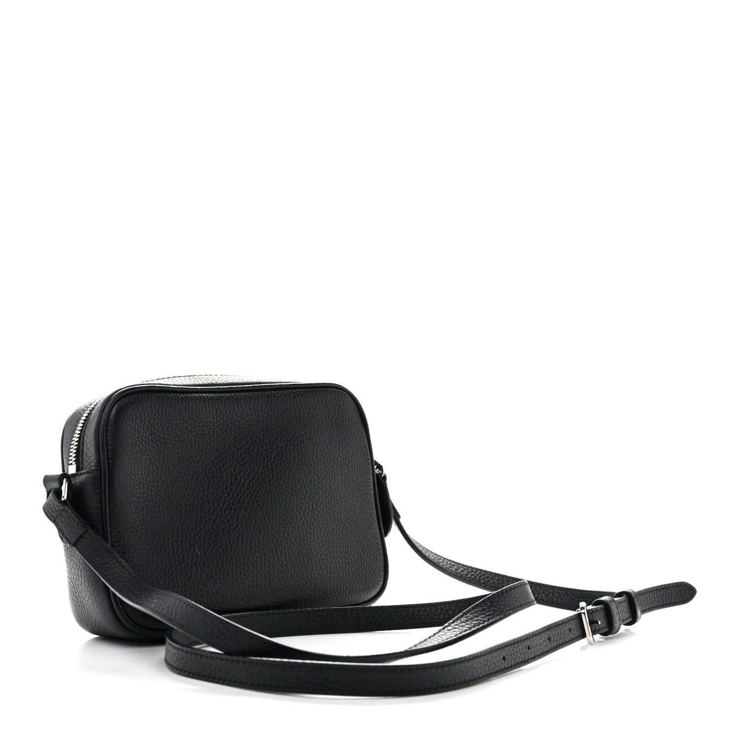 Burberry Grained Calfskin Small Camera Bag Black 1882463