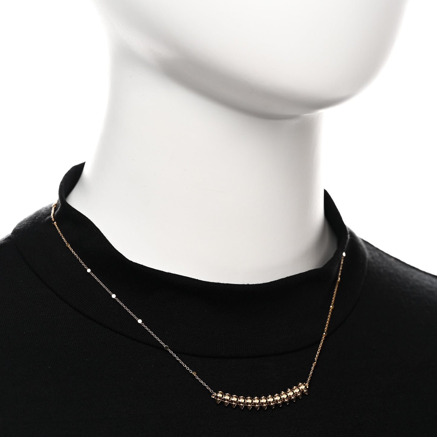 18K Pink Gold Small Clash de Cartier Necklace
