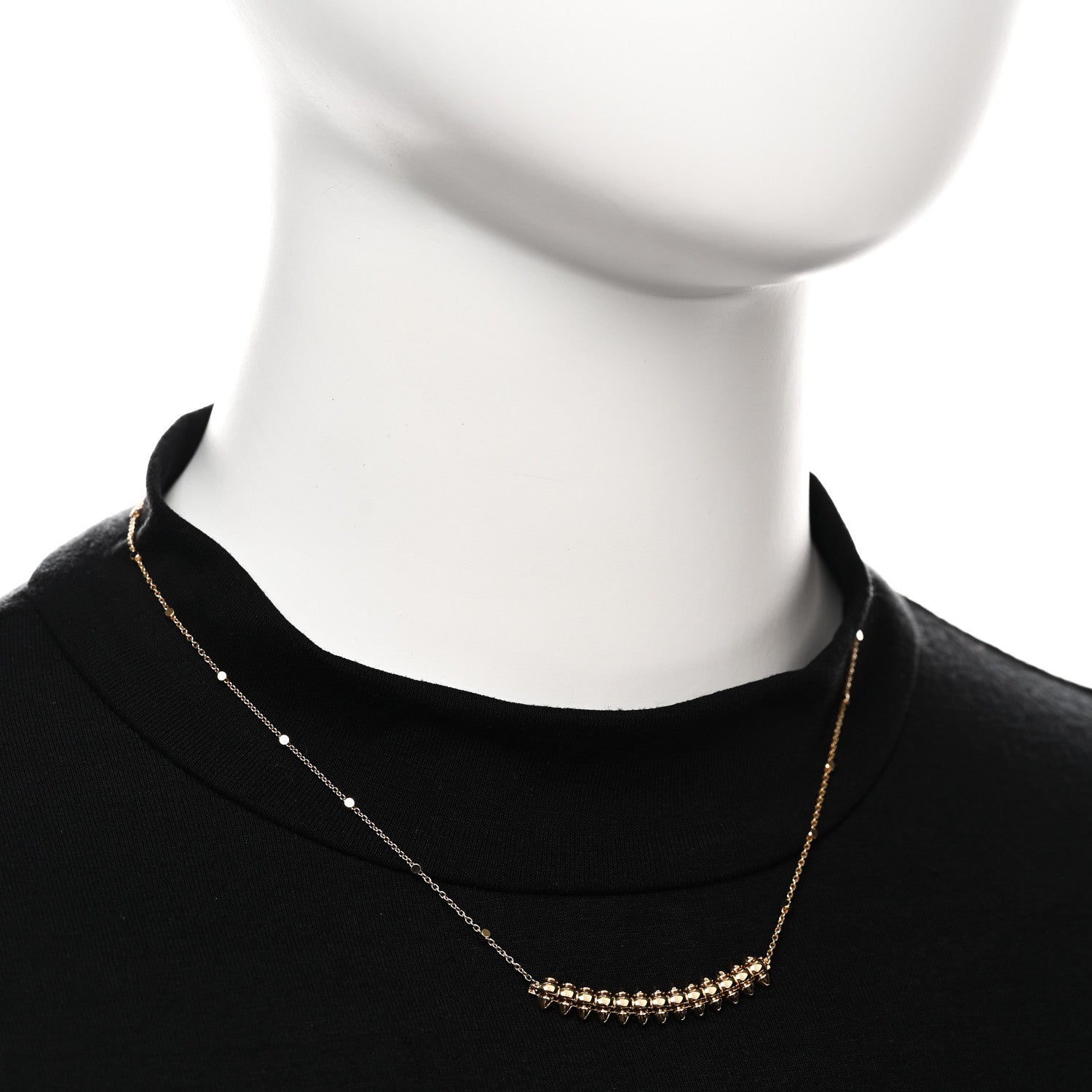 Cartier 18K Pink Gold Small Clash de Cartier Necklace 2 of 5