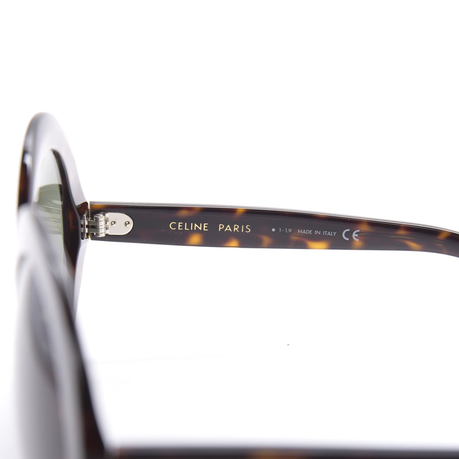Celine Round Sunglasses CL 40081U Tortoise 6 of 7
