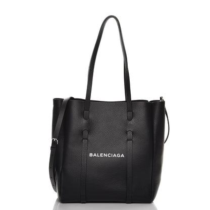 Balenciaga Calfskin XS Everyday Tote Black 3 of 7