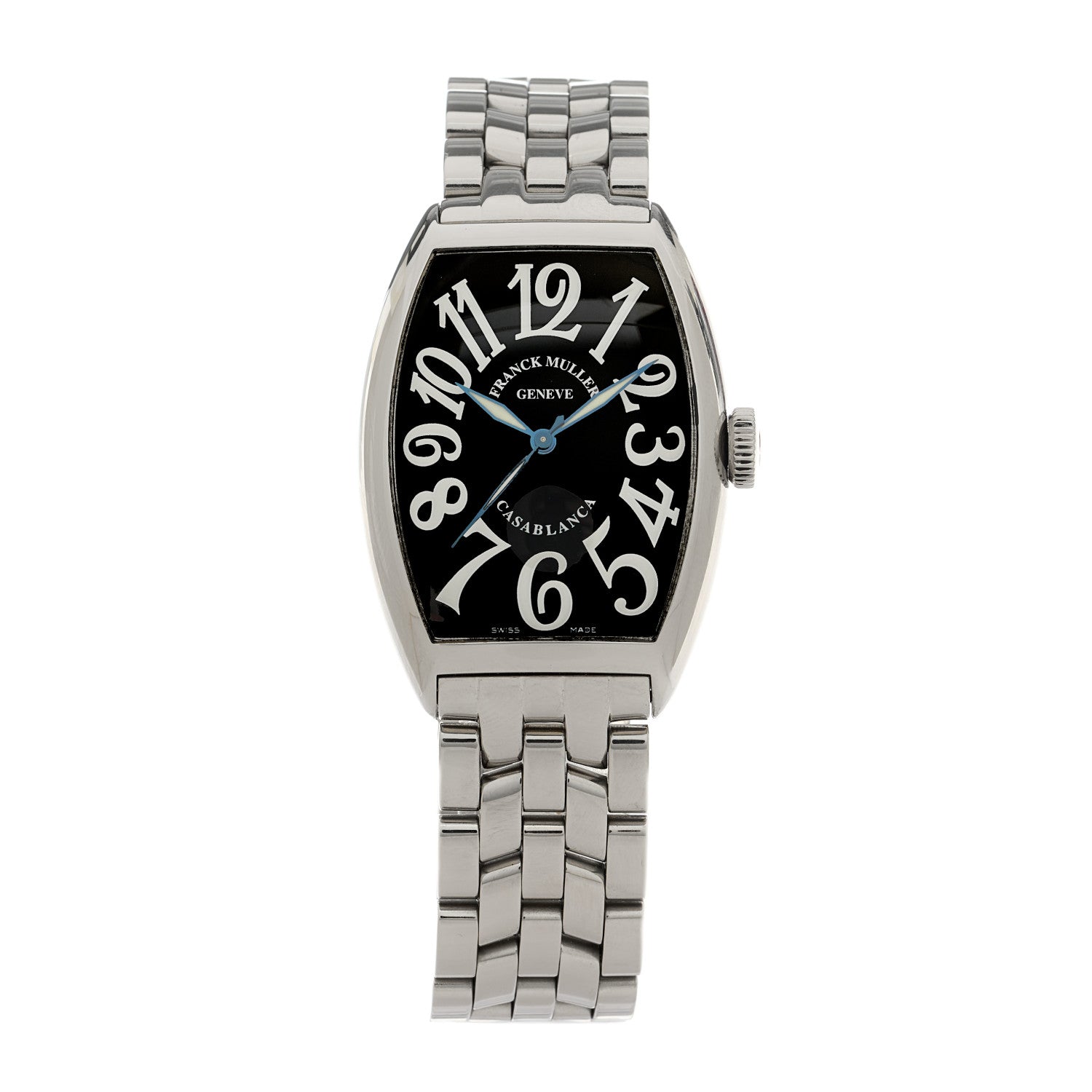 Franck Muller Stainless Steel 32mm Casablanca Automatic Watch Black 5850HC 1 of 5