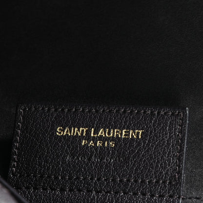 Saint Laurent Calfskin Large Shopping Tote Purple 6 of 6