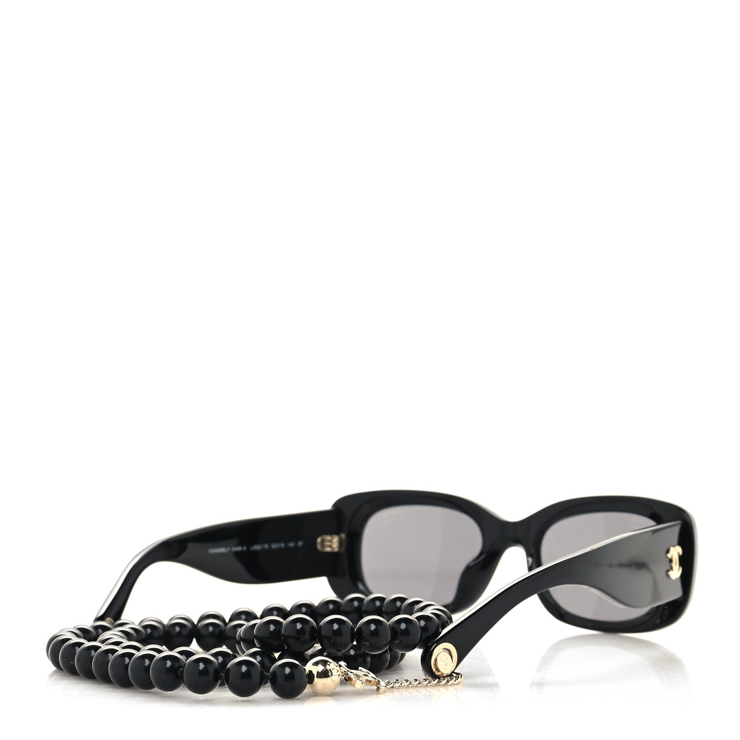 Acetate Rectangle Sunglasses 5488 Black