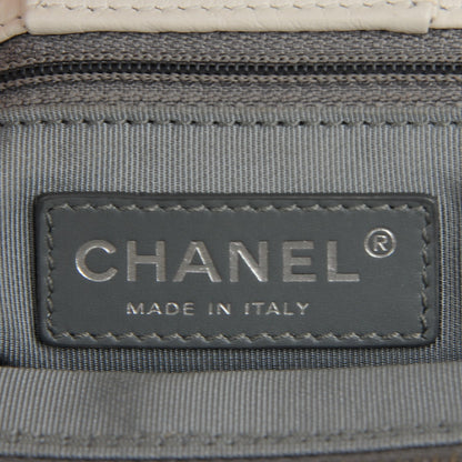 Chanel Deerskin Cerf Executive Shopper Tote White 6 of 7