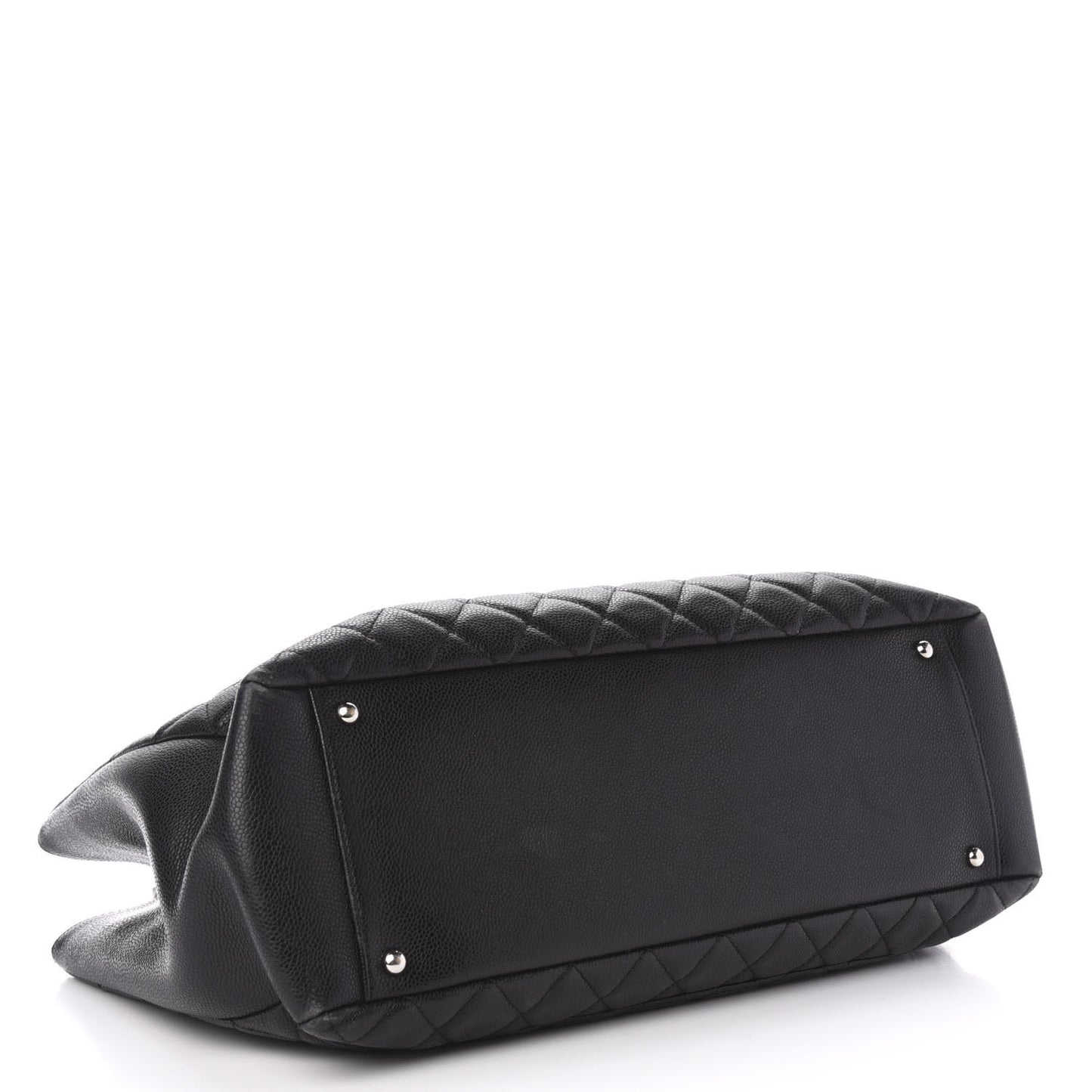 Caviar Quilted XL Grand Shopping Tote GST Black