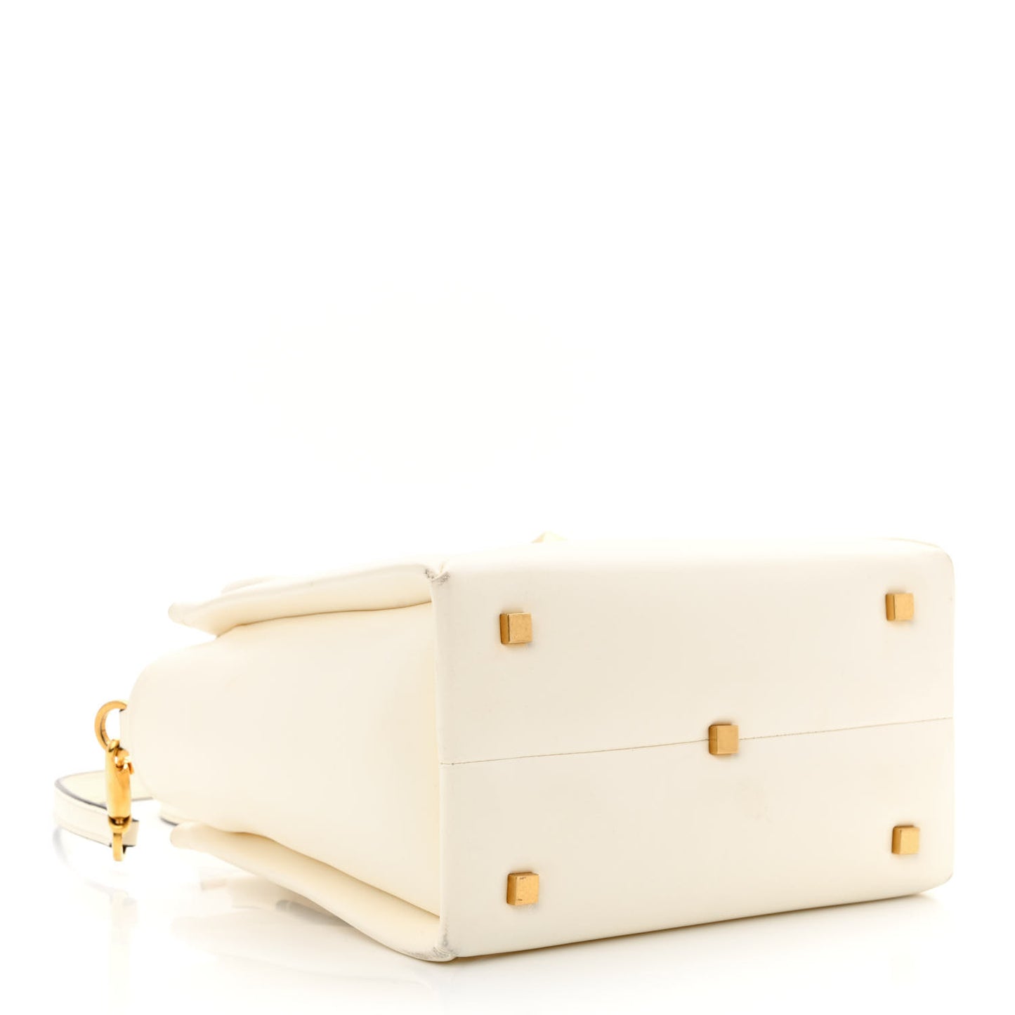Nappa Small One Stud Handbag Ivory