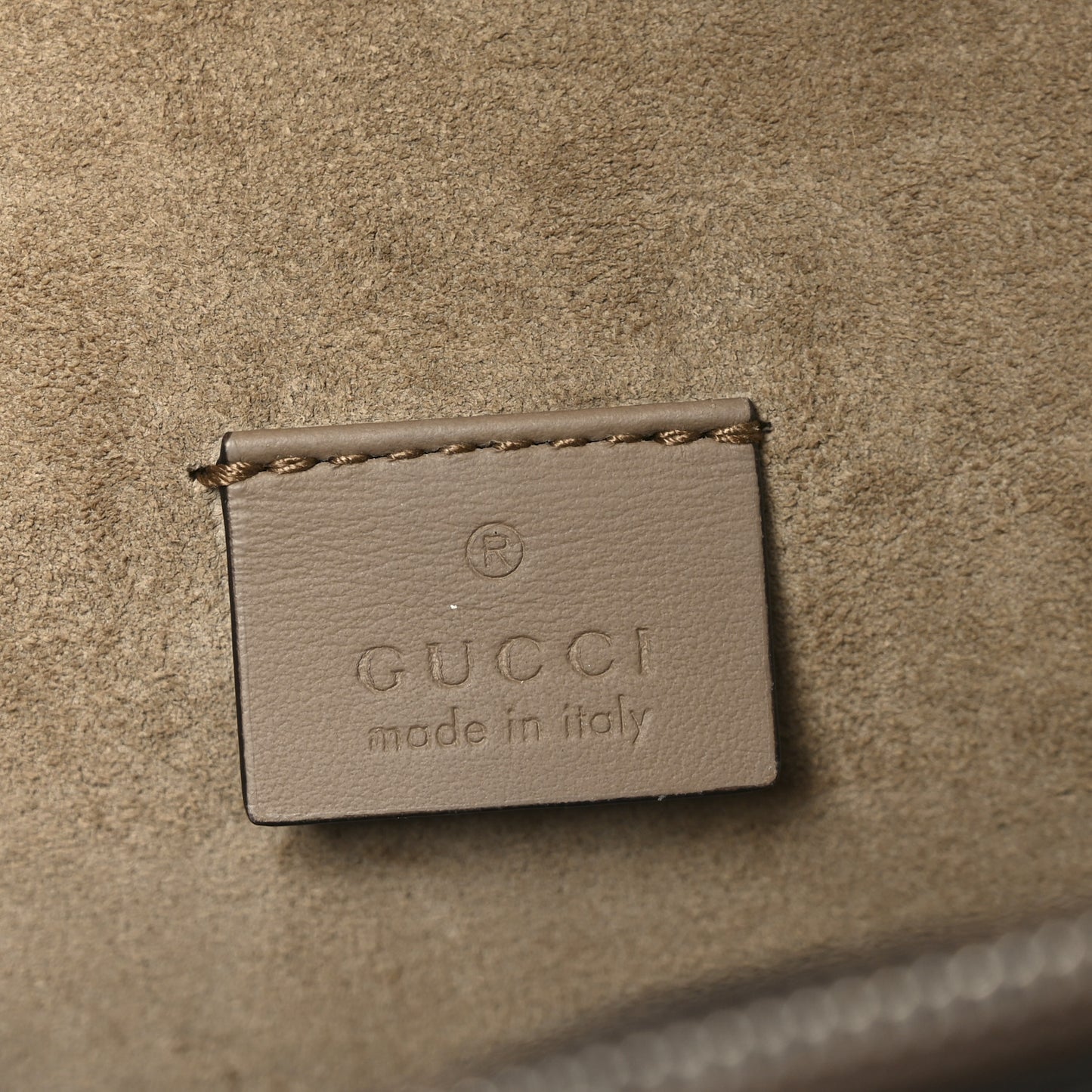 GG Supreme Monogram Small Dionysus Shoulder Bag Taupe