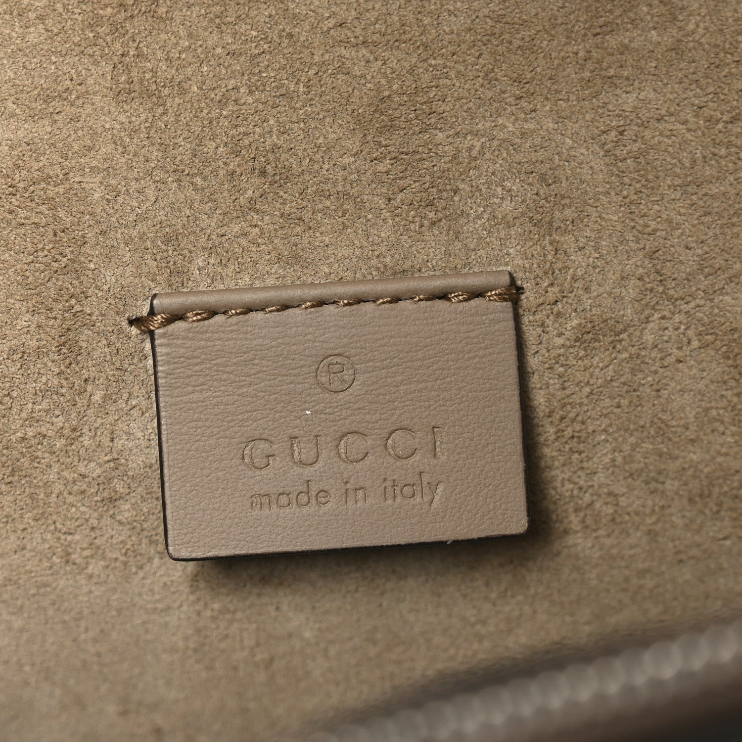 Gucci GG Supreme Monogram Small Dionysus Shoulder Bag Taupe 6 of 10