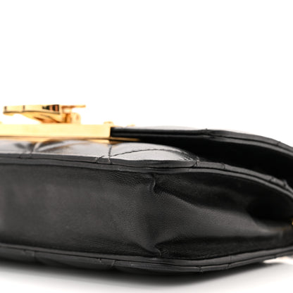 Chanel Lambskin Quilted Golden Class Wallet on Chain WOC Black 9 of 9