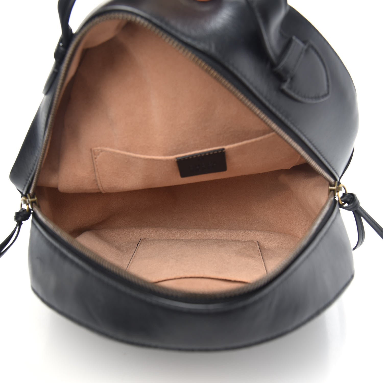 Gucci Calfskin Matelasse GG Marmont Dome Backpack Black 5 of 12