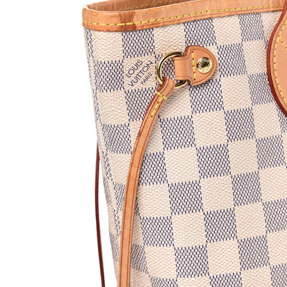 Louis Vuitton Damier Azur Neverfull PM 11 of 12