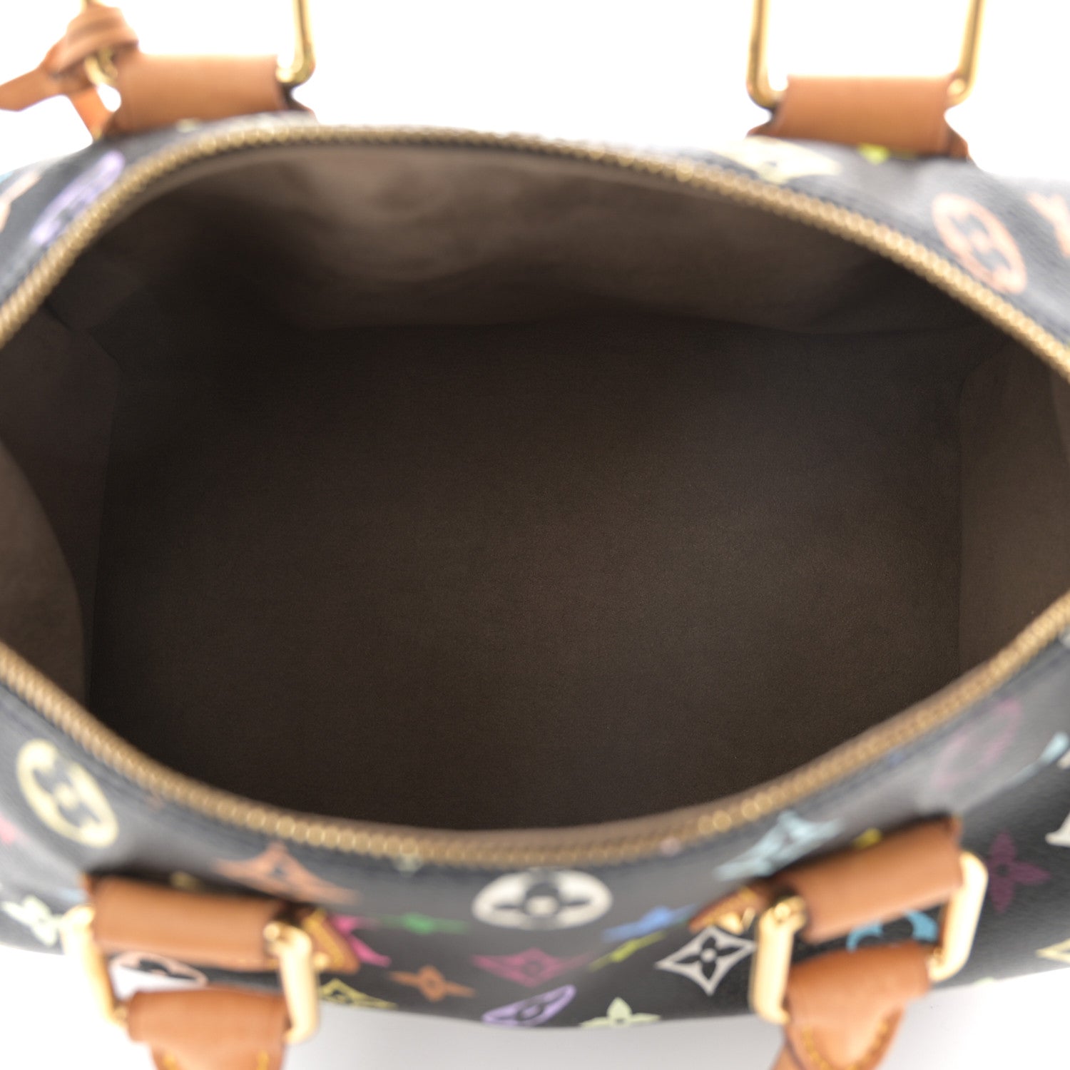 Louis Vuitton Monogram Multicolor Speedy 30 Black 6 of 10