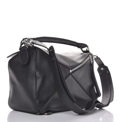 Loewe Calfskin Puzzle Bag Black 3 of 7