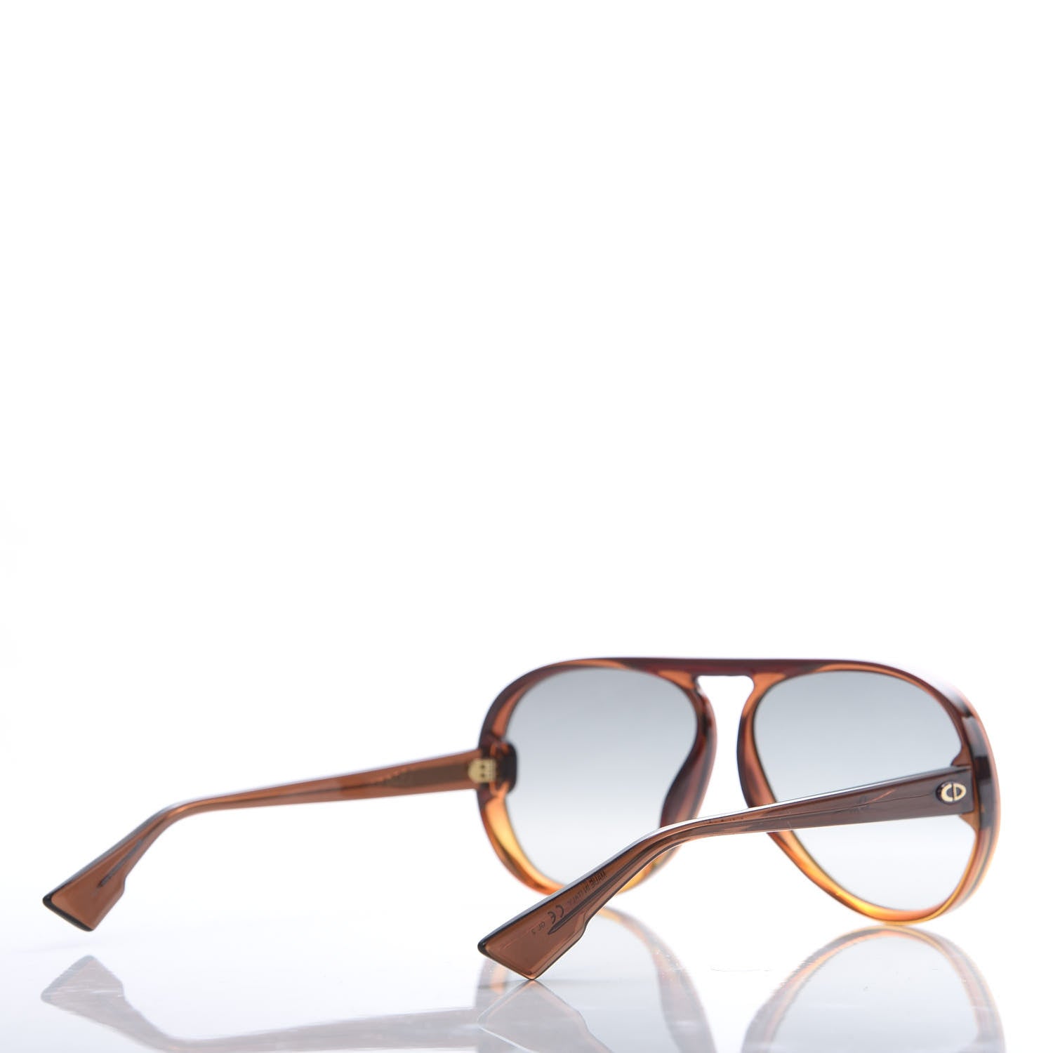 Christian Dior Acetate Lia Sunglasses Brown 4 of 7