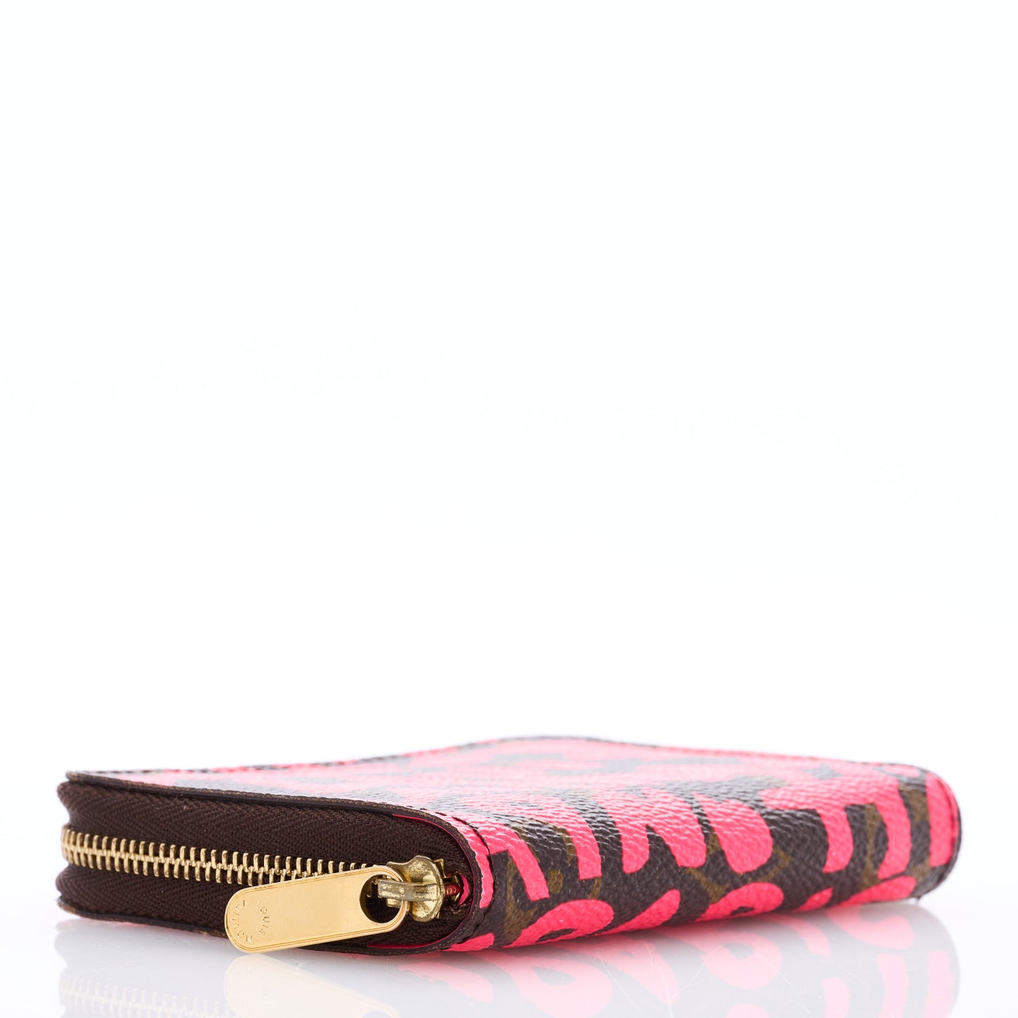 Monogram Graffiti Zippy Coin Purse Fuchsia