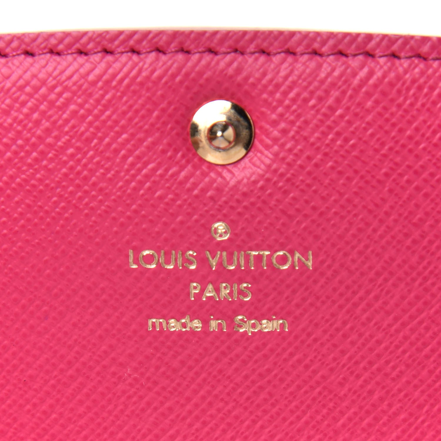 Louis Vuitton Monogram Bloom Flower Emilie Wallet Fuchsia 7 of 8