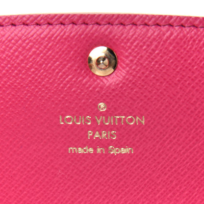 Louis Vuitton Monogram Bloom Flower Emilie Wallet Fuchsia 7 of 8