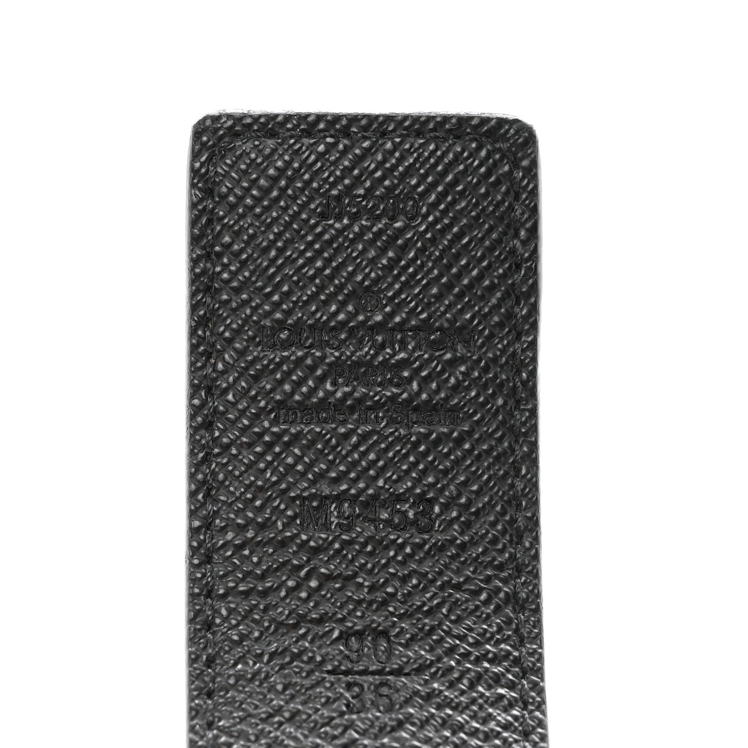 Louis Vuitton Calfskin Monogram 30mm LV Initiales Reversible Belt 90 36 Black 3 of 4