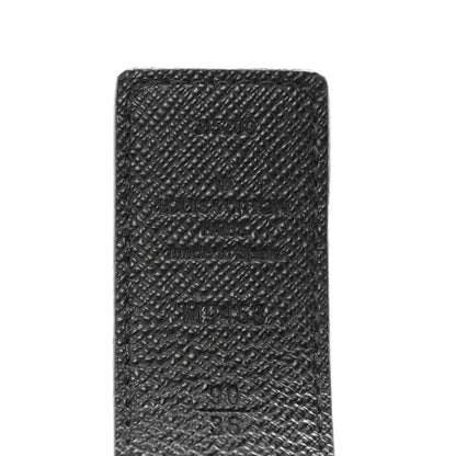 Louis Vuitton Calfskin Monogram 30mm LV Initiales Reversible Belt 90 36 Black 3 of 4