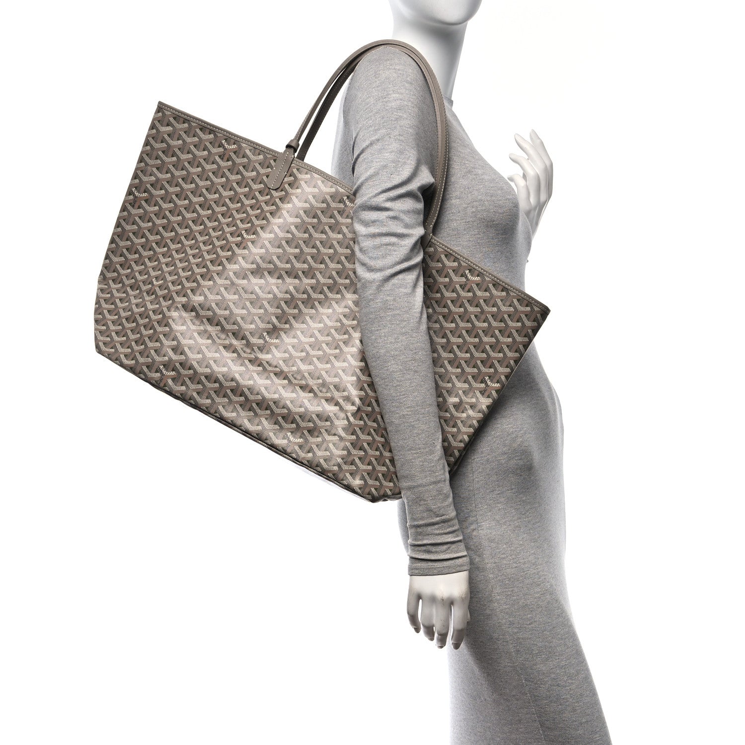 Goyard Goyardine Saint Louis Claire Voie GM Khaki 2 of 10