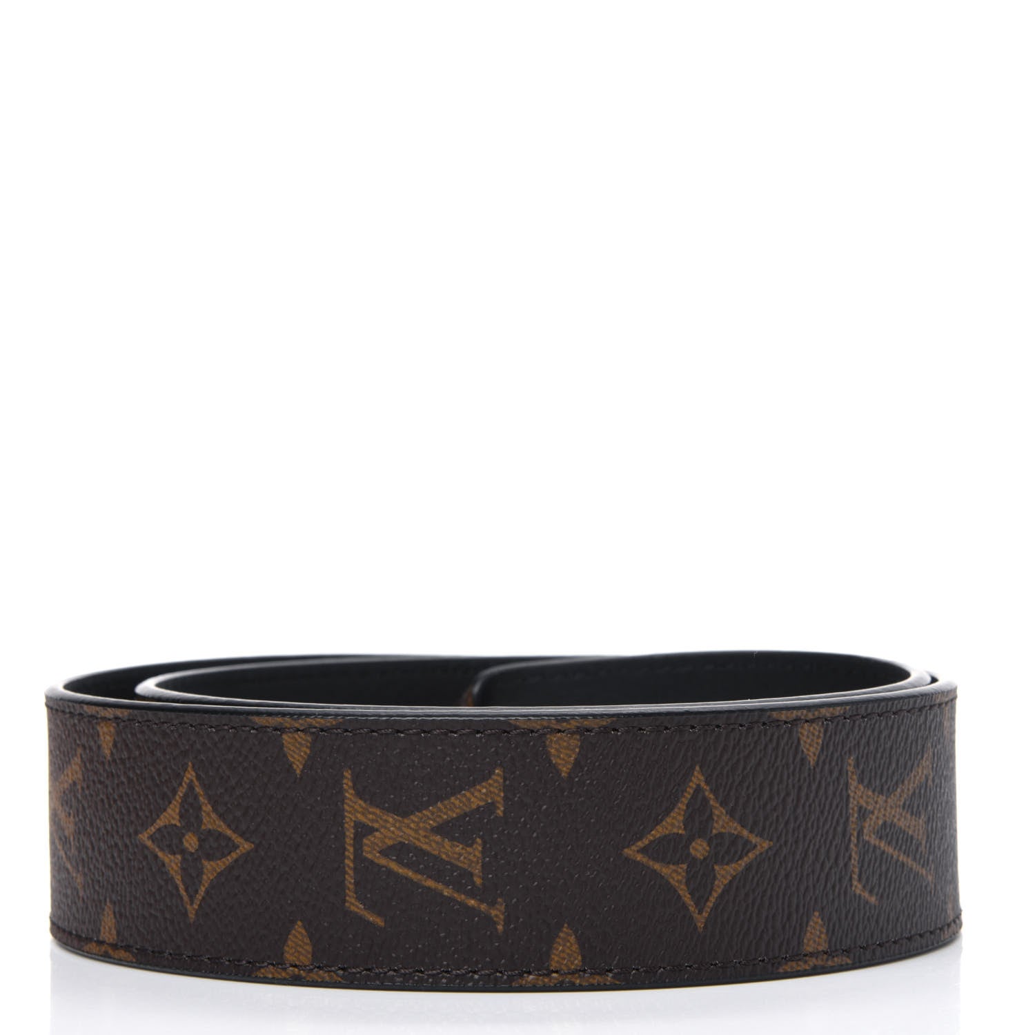 Louis Vuitton Monogram Bandouliere Shoulder Strap Black 2 of 3