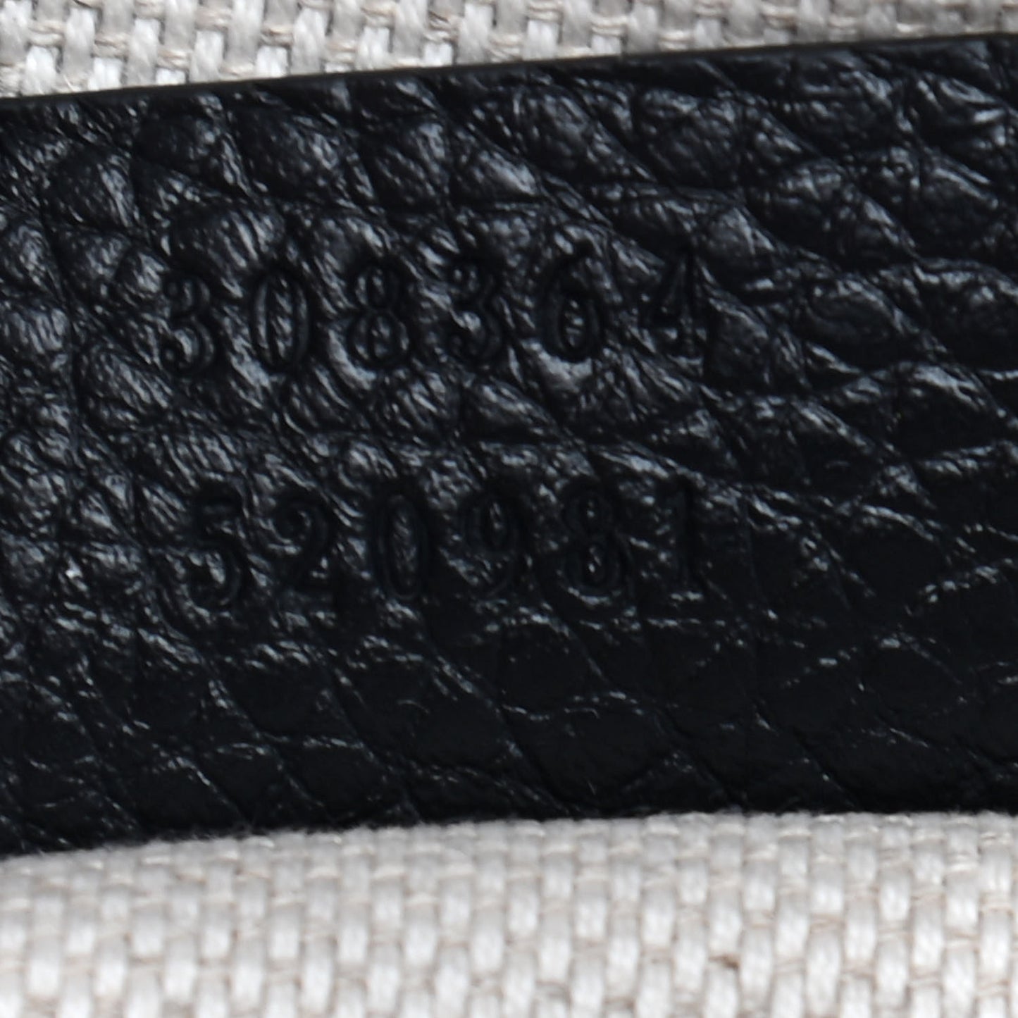 Pebbled Calfskin Small Soho Disco Bag Black