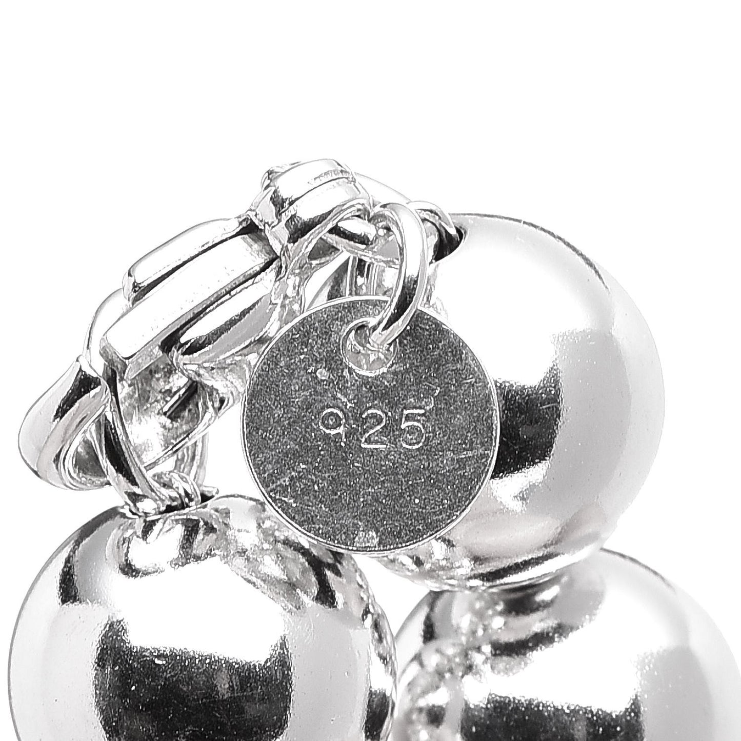 Sterling Silver 10mm HardWear Ball Bracelet