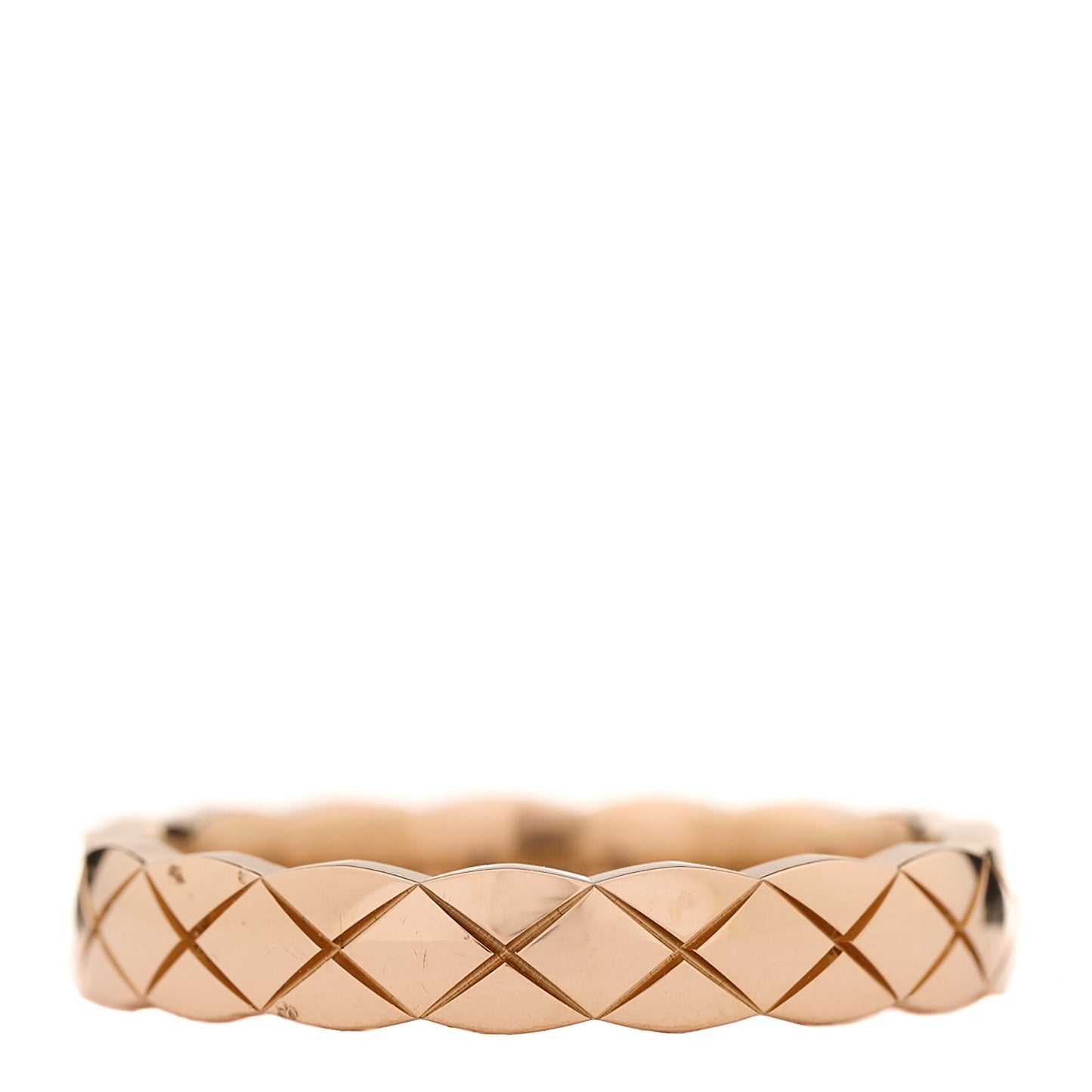 18K Beige Gold Mini Coco Crush Ring 50 5.25