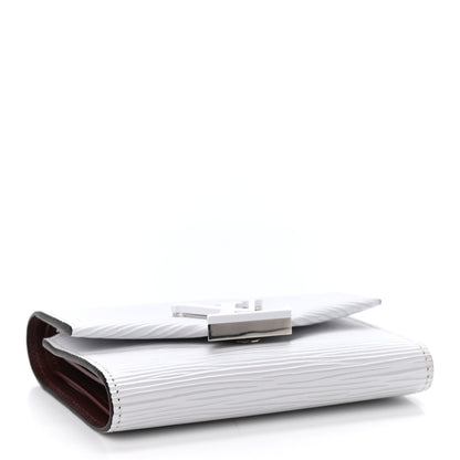 Louis Vuitton Epi Grenelle Compact Wallet White 3 of 4