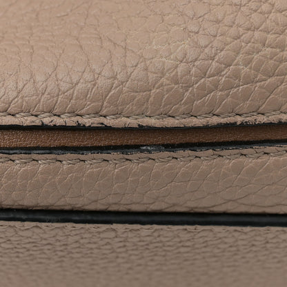 Loewe Grained Calfskin Small Puzzle Bag Sand Mink 11 of 13