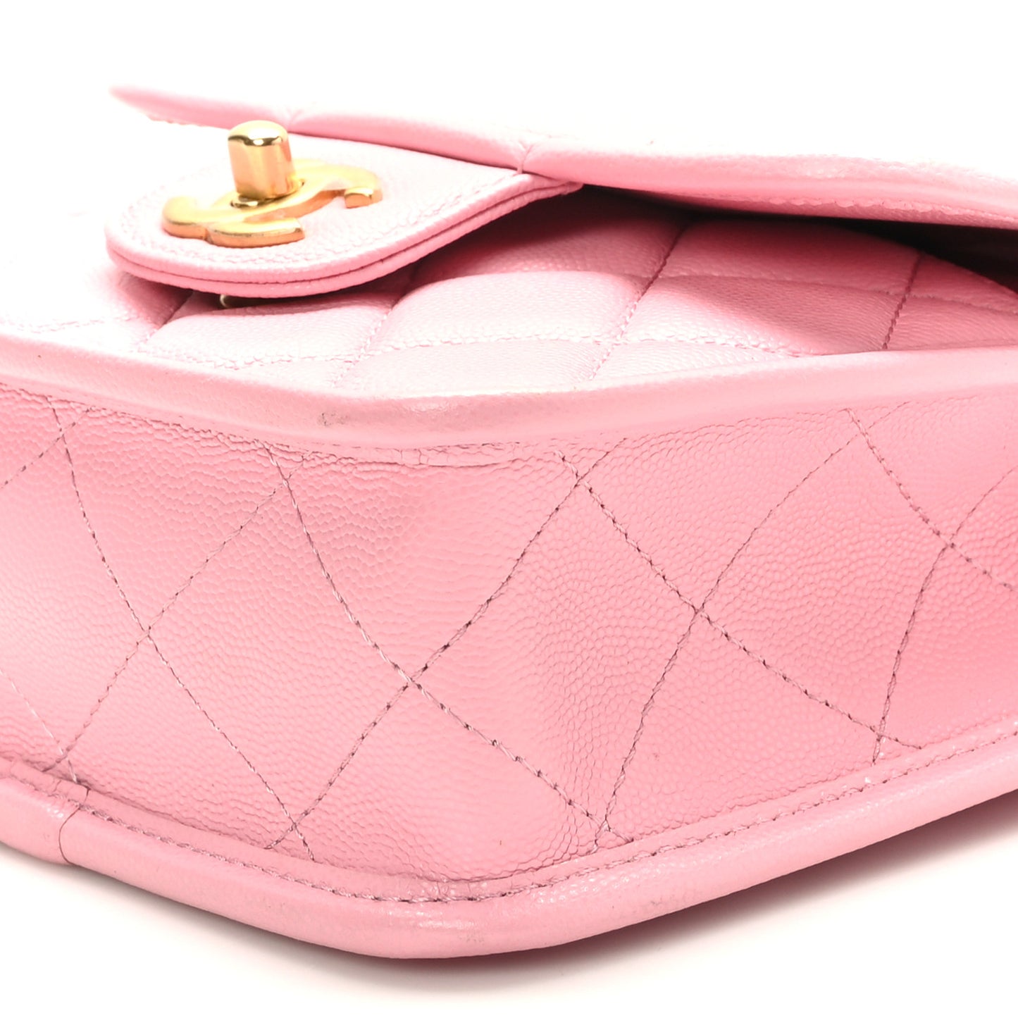 Caviar School Memory Mini Top Handle Flap Pink