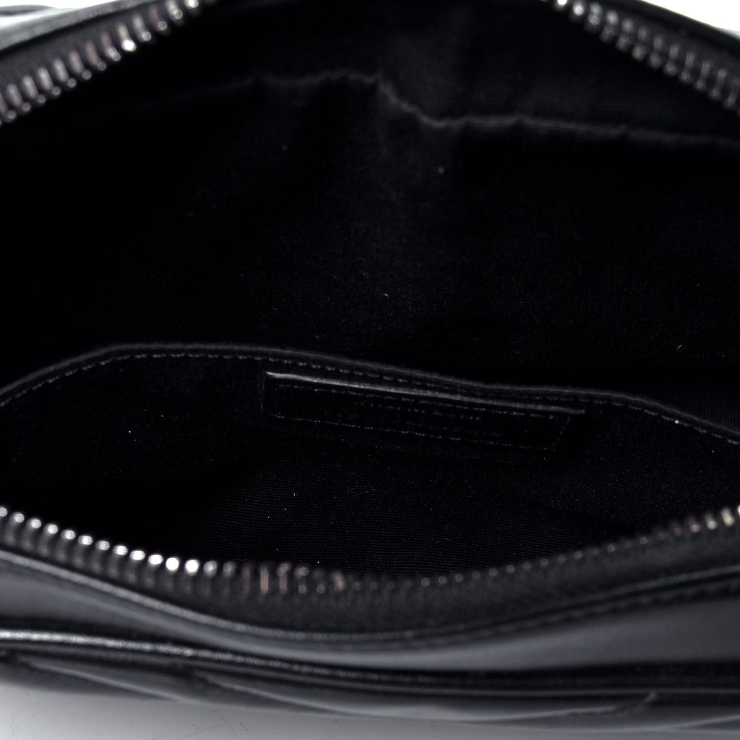 Calfskin Matelasse Monogram Lou Camera Bag Black