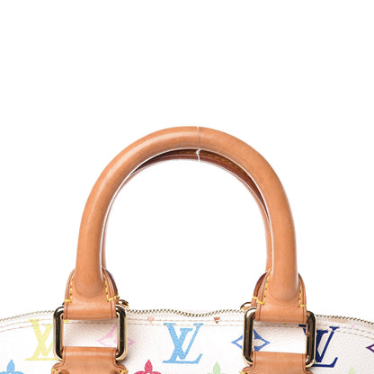 Louis Vuitton Monogram Multicolor Alma White 9 of 17