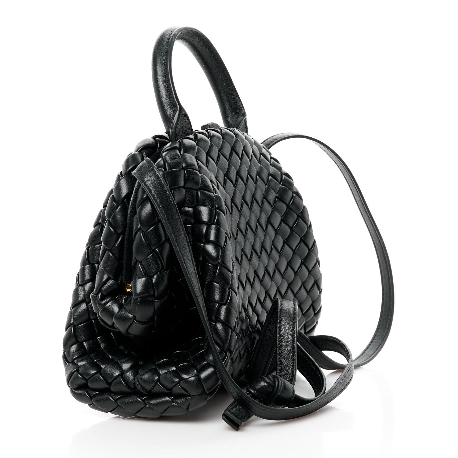 Bottega Veneta Nappa Intrecciato Small Padded The Handle Black 3 of 11