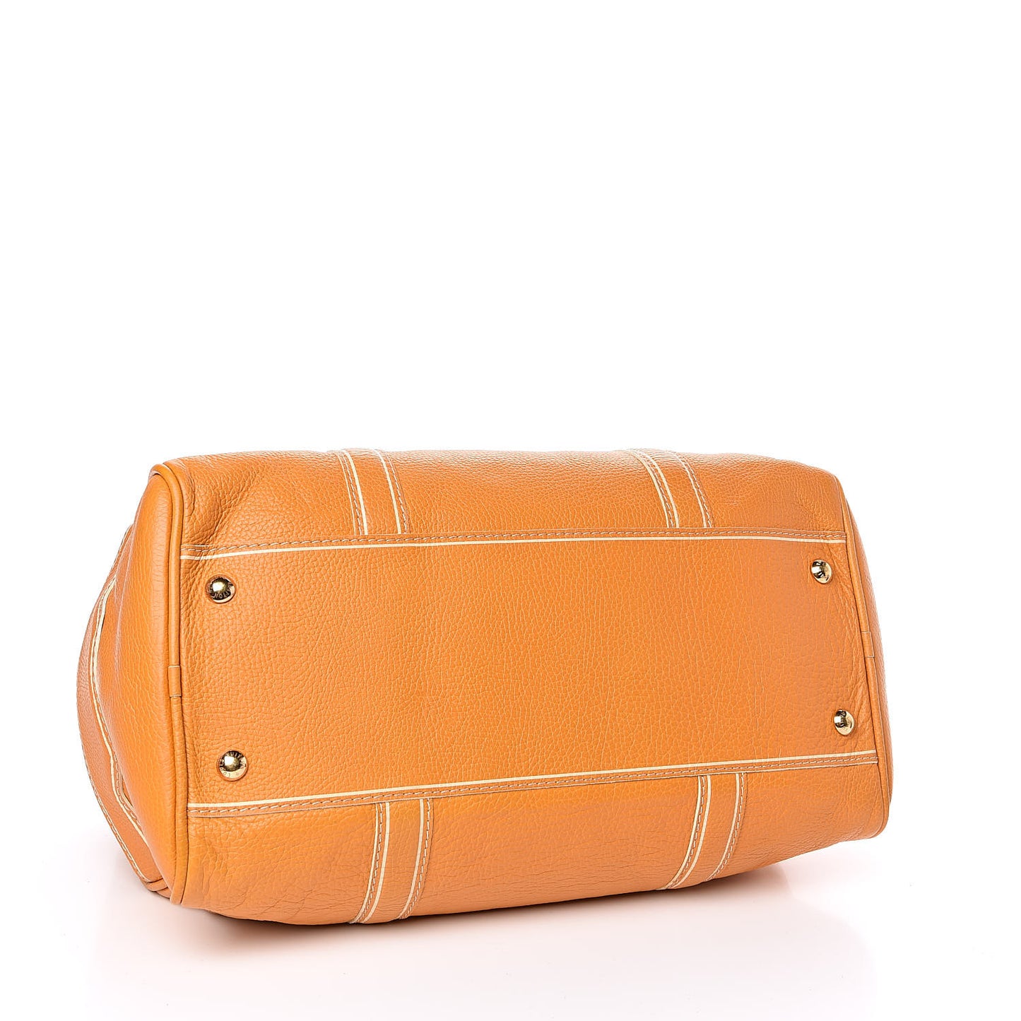 Tobago Calfskin Carryall Yellow