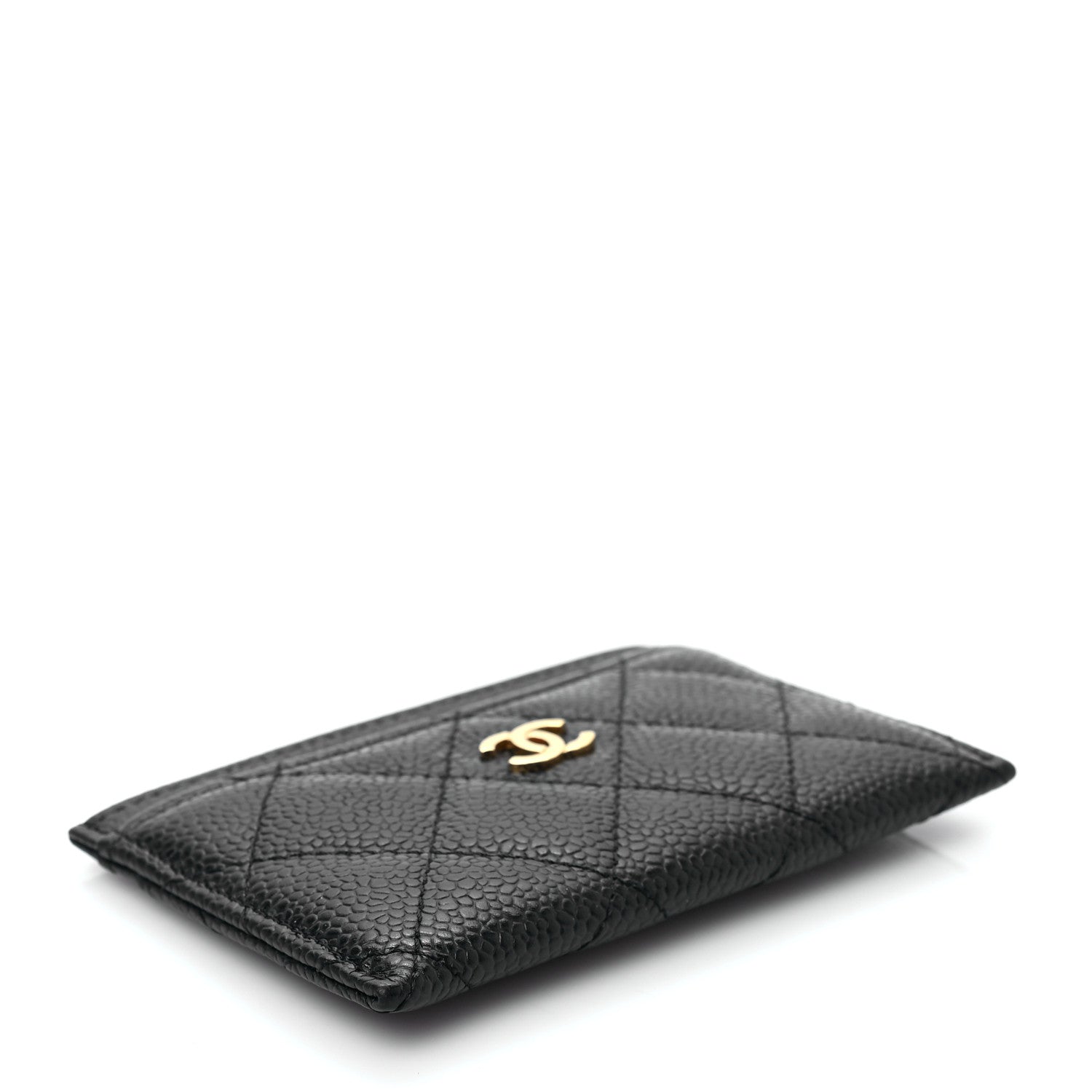Chanel Caviar Quilted Card Holder Black 4 of 9