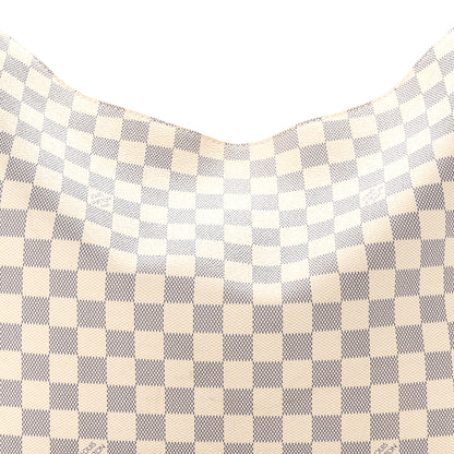 Louis Vuitton Damier Azur Slouchy MM 7 of 9