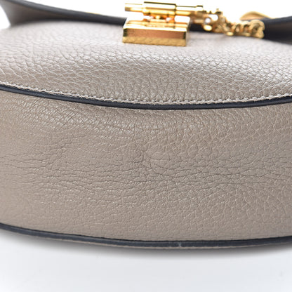 Chloe Grained Lambskin Mini Drew Shoulder Bag Motty Grey 10 of 10