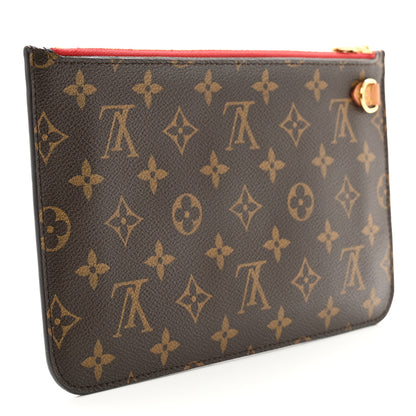 Louis Vuitton Monogram Neverfull MM GM Pochette Cherry 3 of 7