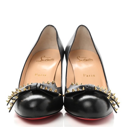 Christian Louboutin Shiny Nappa Ballalarina 70 Pumps 37 Black 2 of 9
