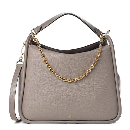 Mulberry Small Classic Grain Calfskin Leighton Grey 1 of 10