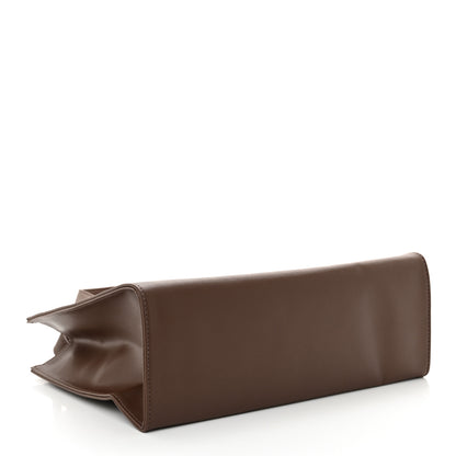 Telfar Vegan Leather Shmedium Shopping Bag Chocolate 4 of 10