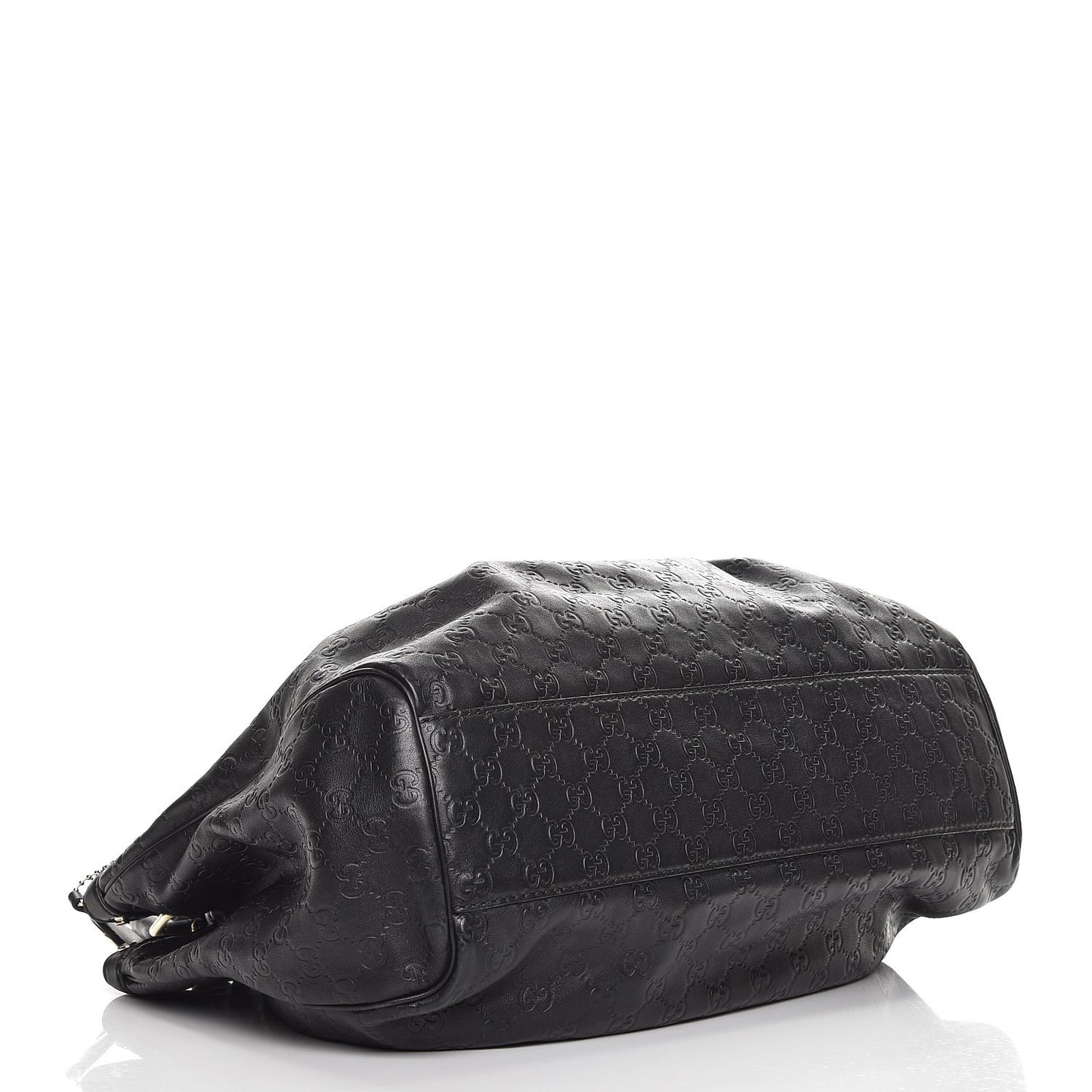 Guccissima Large Sukey Tote Black