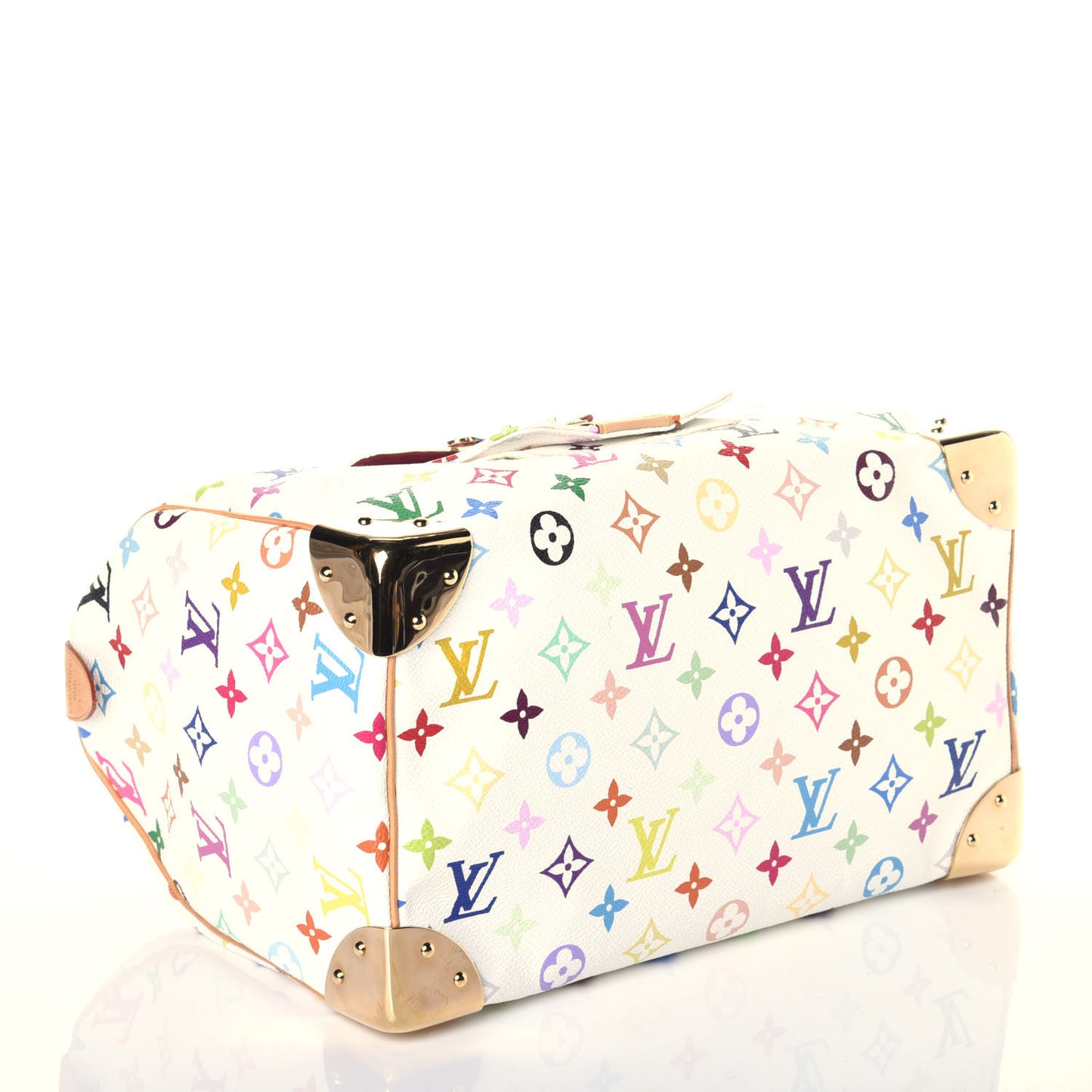 Monogram Multicolor Speedy 30 White
