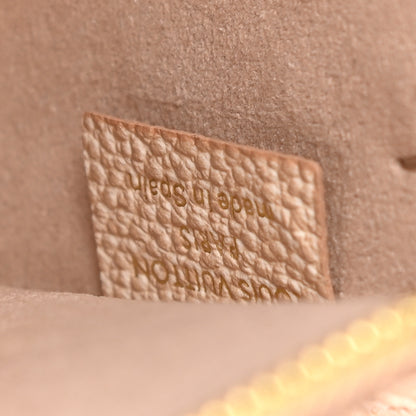 Louis Vuitton Empreinte Monogram Summer Stardust Neverfull MM Pochette Beige Clair 6 of 6